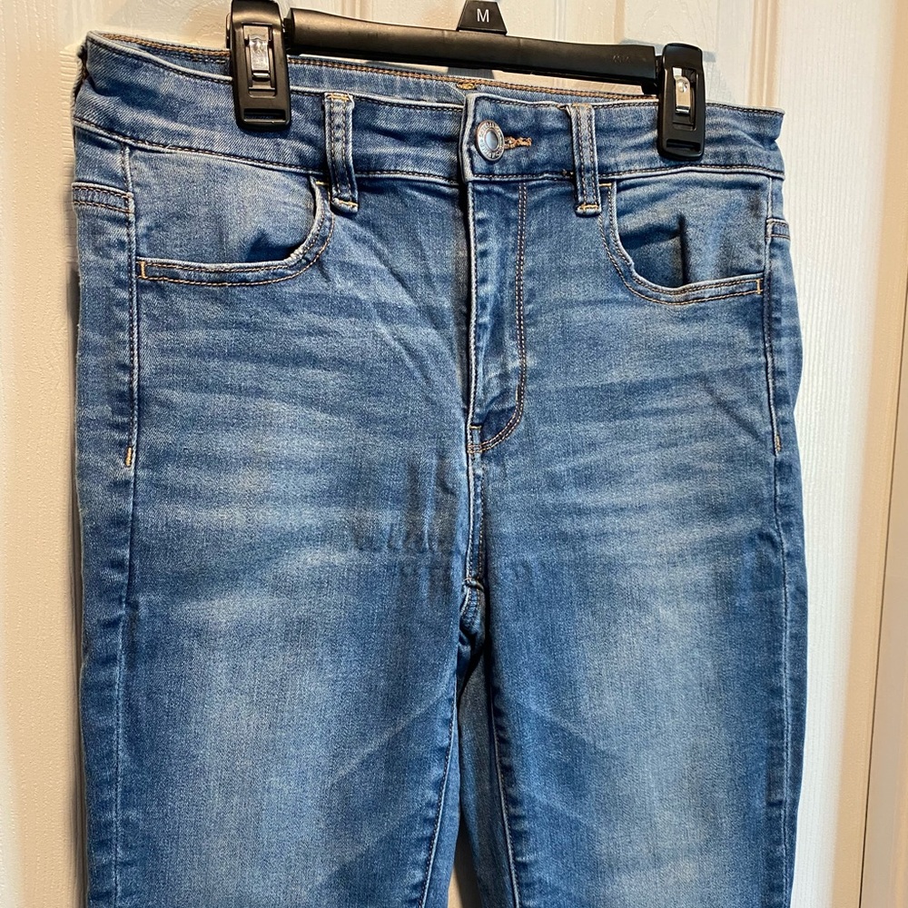American Eagle Next Level Stretch Light Wash High Rise Jegging